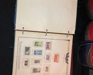 Stamp collection book