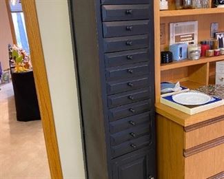 Black Storage Cabinet