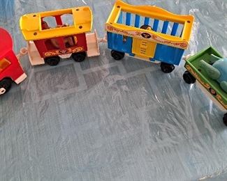 Circus Train toy set -1973
