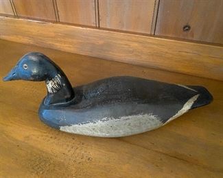 (D4) Signed RLW (Romie Waterfield) 16" long. Atlantic Brant aka Sea Goose. Currituck Sound NC Outer Banks. Asking $85. 
