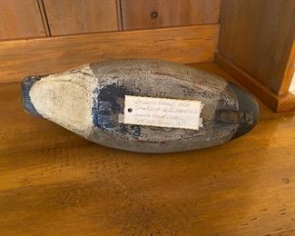 (D4) Signed RLW (Romie Waterfield) 16" long. Atlantic Brant aka Sea Goose. Currituck Sound NC Outer Banks. Asking $85. 