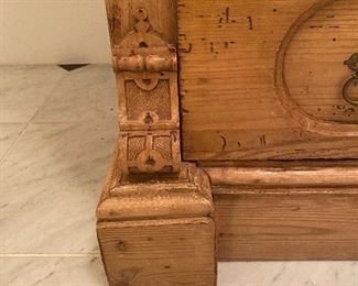 (F10) Beautiful Antique Cabinet used in Entry Way. Handcut dovetails. Measures 40.5" wide x 21" deep x 36" tall.  Asking $325. 