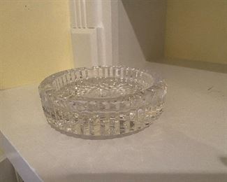 Waterford Crystal 6" Ashtray - excellent condition. No chips or signs of use. Asking $20. 