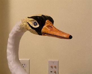 LARGE Swan Soup Tureen. 22" long x 19" tall.  Chelsea House. Port Royal Italy. No ladle. PERFECT condition. I don't see a single flaw but you're of course welcome to take a good *careful* look! Asking $750. 