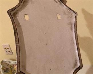 Matching Wall Pocket & Fountain Made in Italy.  Pocket is 15" wide x 8" tall. Fountain is 10" wide x 17" tall. Asking $225 for the pair. 