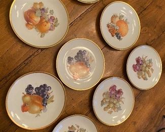 Bavaria Fruit Plates. Asking $30. 