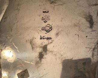 Portugal Pewter Lead Free Soup Tureen and Platter. Asking $40. 