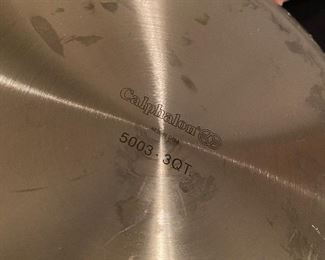 Calphalon Stainless Pans - 6 pans - 5 lidded. Asking $125. Excellent Condition. 