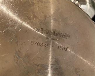 Calphalon Stainless Pans - 6 pans - 5 lidded. Asking $125. Excellent Condition. 