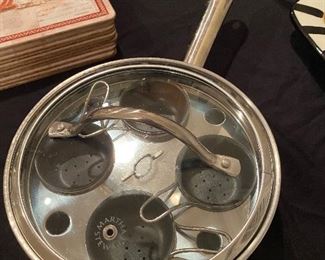 Martha Stewart Egg Poacher Pan asking $15. 