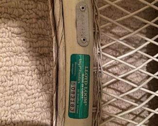 (F29) $500. Lloyd Loom 5 pc SET -  Includes Loveseat, Chair, Rocker, Coffee Table & Side Table - includes cushions but they really need to be replaced. Furniture is all in great shape after a good wash!