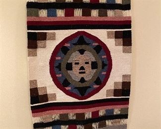 Woven Wall Hanging 30" wide x 50" long. Asking $60. 
