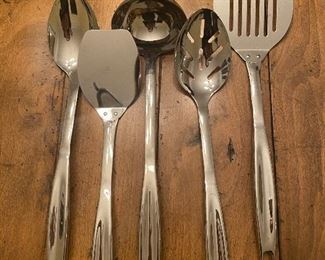 5 piece Calphalon stainless utensil set. Basically new. Asking $80 for all. 