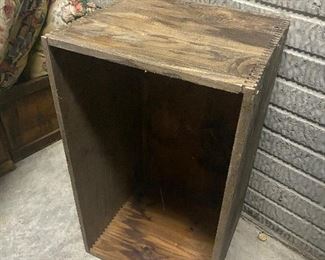 Wooden Storage Box #1 $20. 