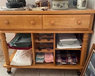 Side table to dining set