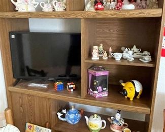 Bookcase with curios 