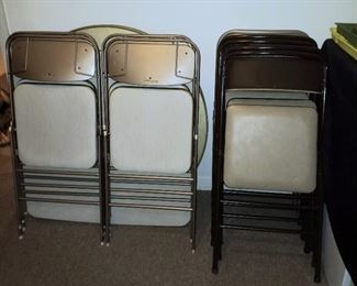 Card Tables and Chairs