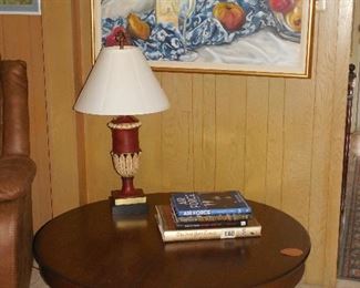 Round Oak Coffee Table