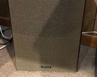 Pair 20” tall Vintage Advent Speakers