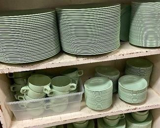 Vintage green Melamine
Church kitchen clean out
All in good condition 