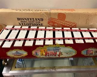 Vintage metal Disneyland xylophone 