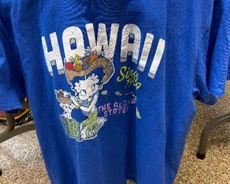 Betty Boop Hawaii t shirt