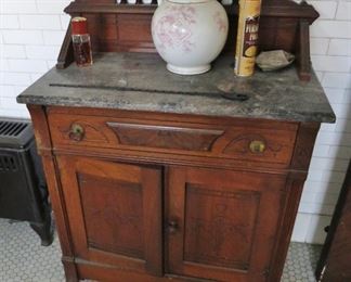 Victorian Marble Top Washstand