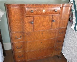 1920's Bedroom Suite w/ Mother -of Pearl Inlay
