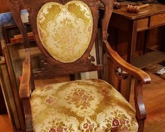 Amazing Antique Carved Armchair