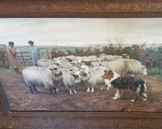 "Sheep Herders" Orig. Painting