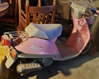 1968 Pink Razz Scooter!
