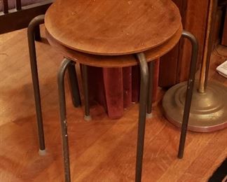 6 Staking Stools by Arne Jacobsen