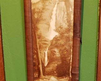 Yosemite falls by Hoover, 1916