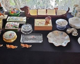 Misc stuff, including collection of Fox boxes