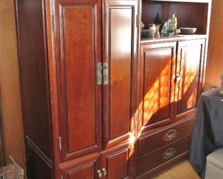 Chinese Cherrywood Cabinet