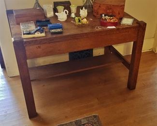 Mission Oak Side Table