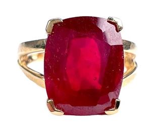 Brand New 14K Ruby Ring