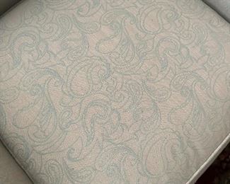 Closeup of chairs fabric