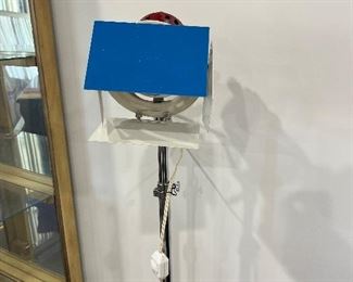 Vintage 70'S Red White Blue Spotlight Lamp