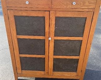 Antique pie safe