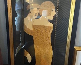 Art Deco Framed Art