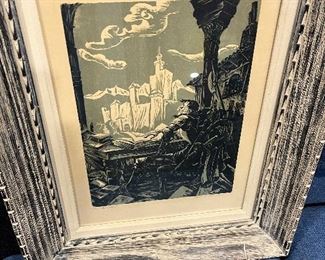 Framed Vintage Art