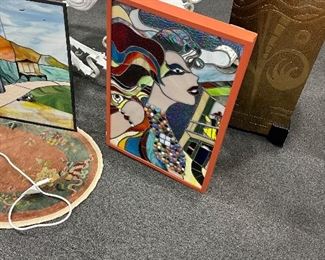 Stained Glass Lighted Box