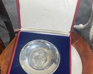 Cartier Metal Plate with Case