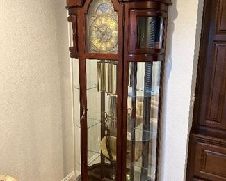 Ridgeway Curio Grandfather clock