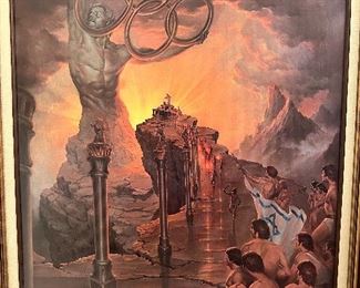 Israeli Martyrs John Pitre giclee canvas print framed picture 25×32