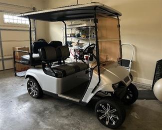 Electric Golf Cart will be sold to highest bidder. Bids are accepted Saturday starting at 9am and bidding ends Sunday 2-5 2pm EST