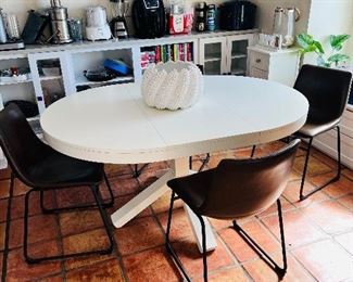 West Elm table & Chairs
