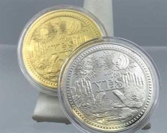 yes no decision coins