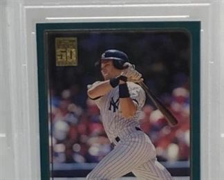 Graded Baaseball Card Derek Jeter